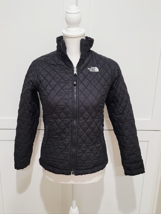 The North Face Other - The North Face Girl's Black Quilted Puffer Jacket | Size Large (14/16)